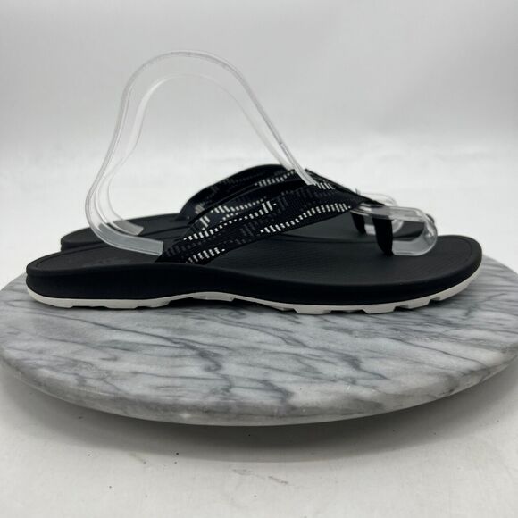 Chaco Playa Pro Web Sandal Womens 11 Vapor Black Slip On Flip Flop Beach Wear - Picture 2 of 9